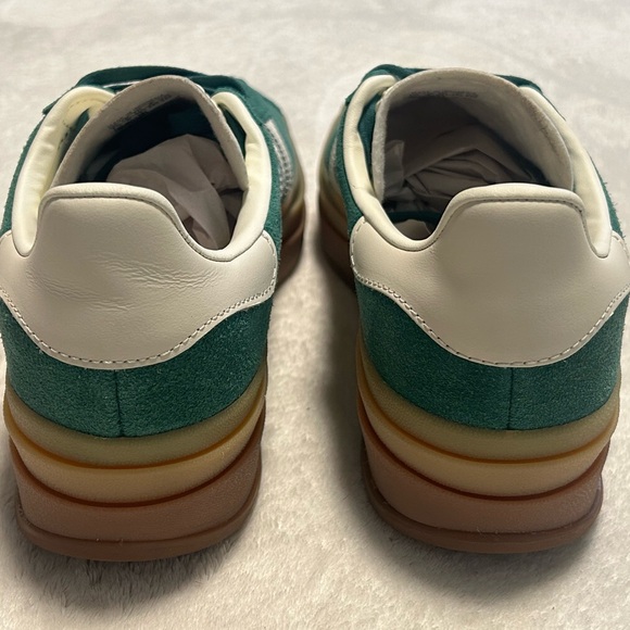 adidas Gazelle Bold Collegiate Green Gum Women's Size 7.5 IF7160 - Picture 5 of 8